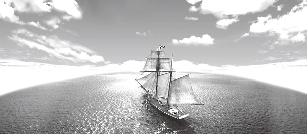 Let your eyes wander across the ocean