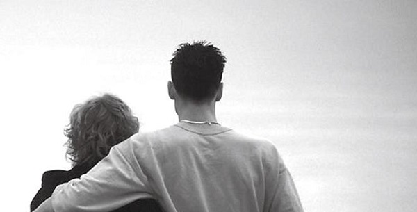 Happy couple conveys sexual blessings