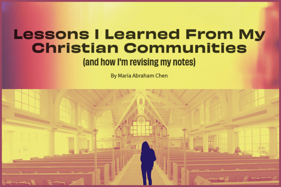 Lessons I Learned From MyChristian Communities(and how I'm revising my notes) (Project Arctos)