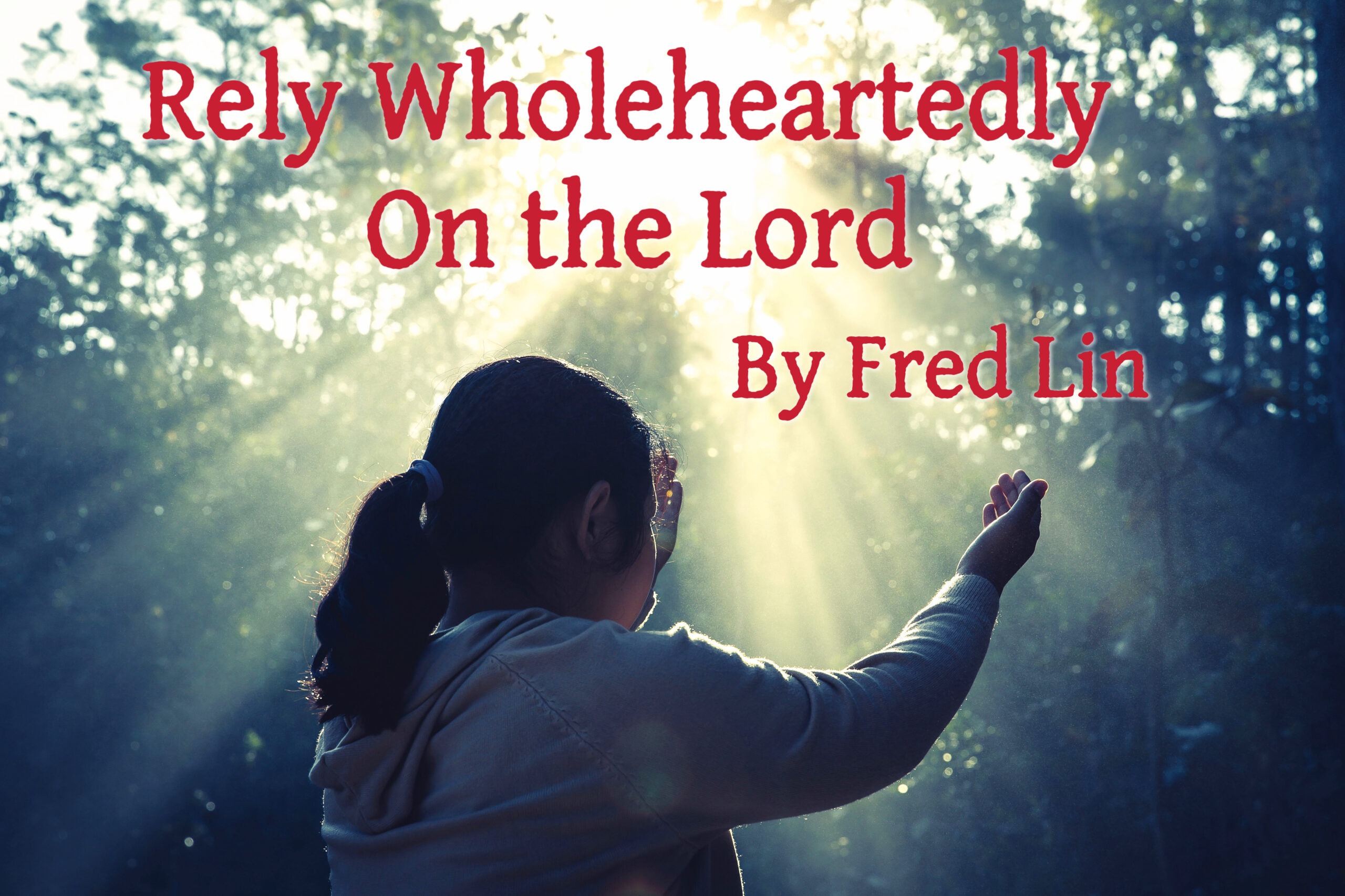 Rely Wholeheartedly on the Lord