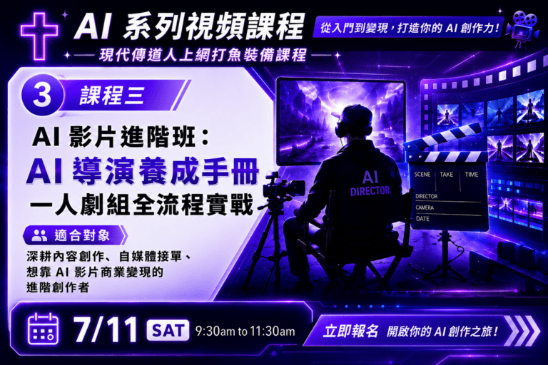 AI 影片進階班