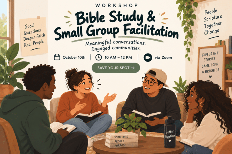 Bible Study & Small Group Facilitation